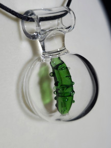 Prestige World Glass – Whimsical Wonder Pickle Bubble Pendant