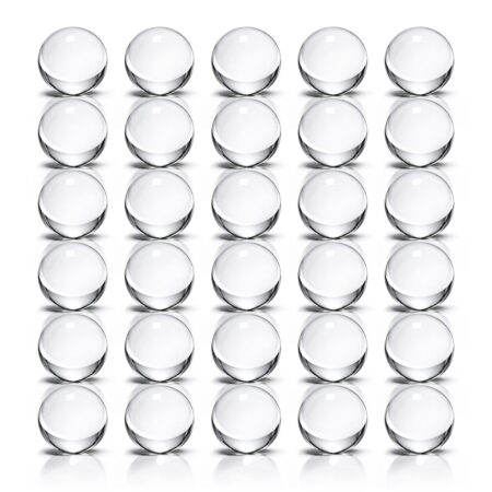 Pearl Value Pack – 4mm Fused Quartz Rounds, 30 pieces