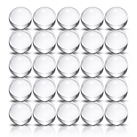 Pearl Value Pack – 5mm Fused Quartz Rounds, 25 pieces