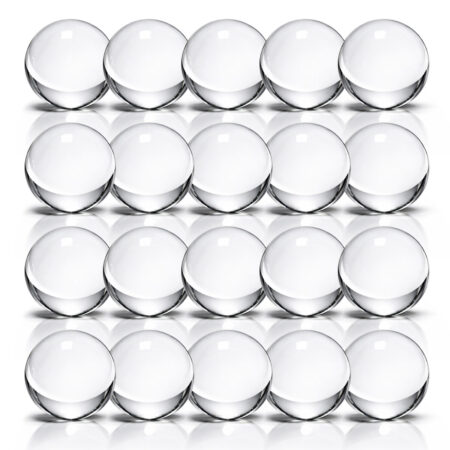 Pearl Value Pack – 6mm Fused Quartz Rounds, 20 pieces