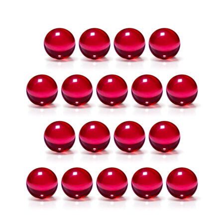 Pearl Value Pack – 4mm Ruby Round, 18 pieces