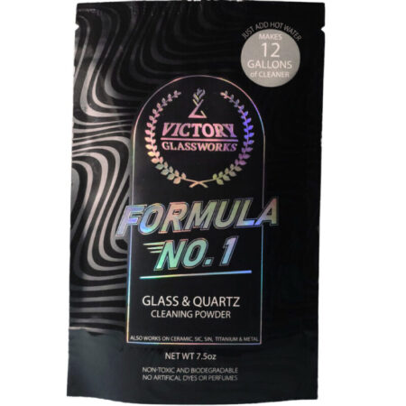 Victory Glassworks™ Cleaning Powder – Formula No. 1 General Purpose Glass Cleaner, 7.5 oz Bag