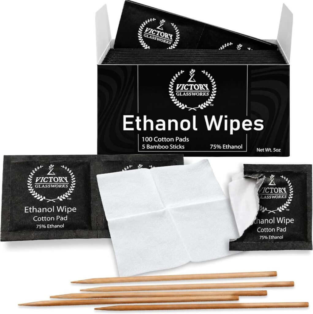 Victory Glassworks™ Ethanol Wipes