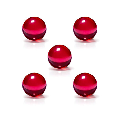 Pearl Value Pack – 6mm Ruby Round, 5 pieces