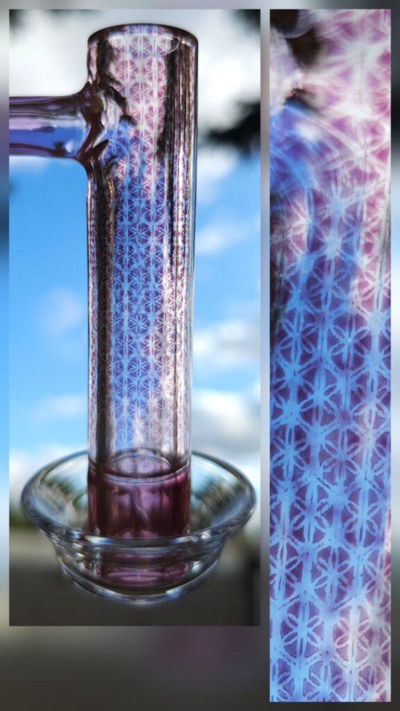 Artist Auction - Pukinbeagle Gold Fumed Art Nail